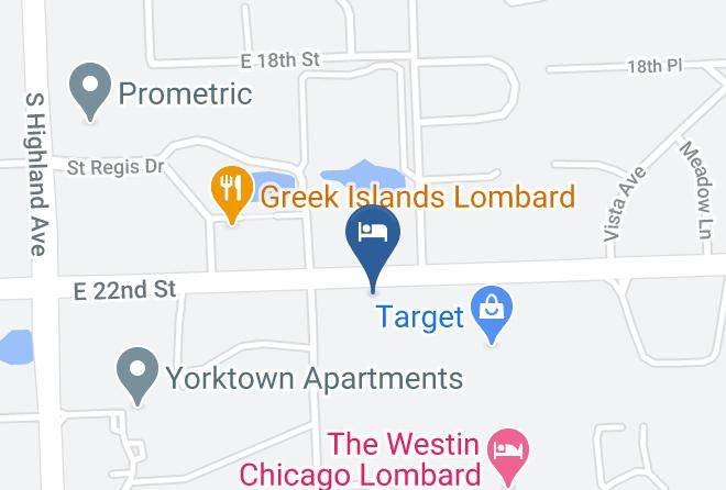 Dupage - Towneplace Suites By Marriott Chicago Lombard Maps