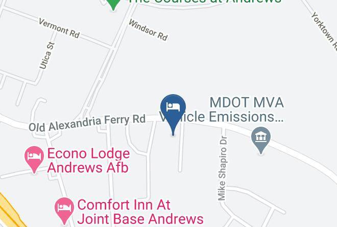 Towneplace Suites By Marriott Clinton At Joint Base Andrews Map