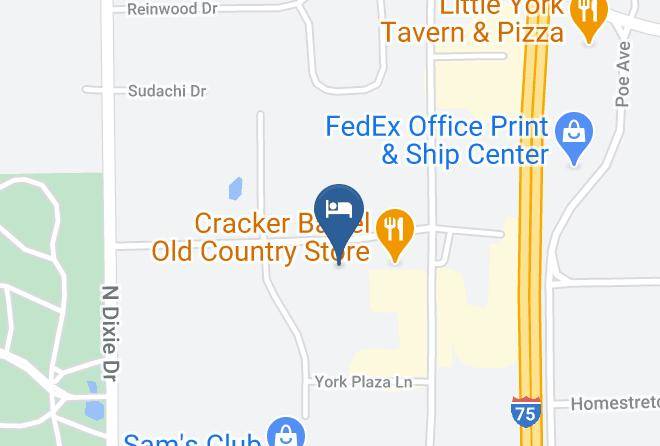Montgomery - Towneplace Suites By Marriott Dayton North Maps