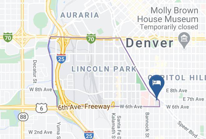 Denver - Towneplace Suites By Marriott Denver Downtown Maps