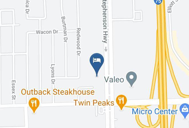 Fairfield Inn & Suites By Marriott Detroit Troy Map