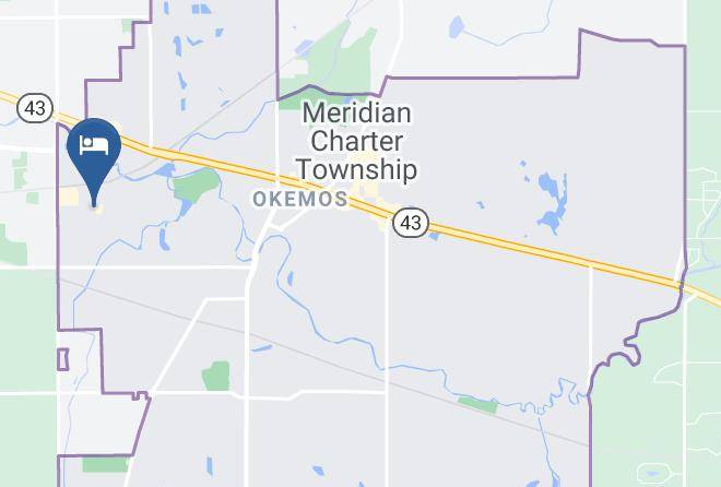 Ingham County - Towneplace Suites By Marriott East Lansing Maps