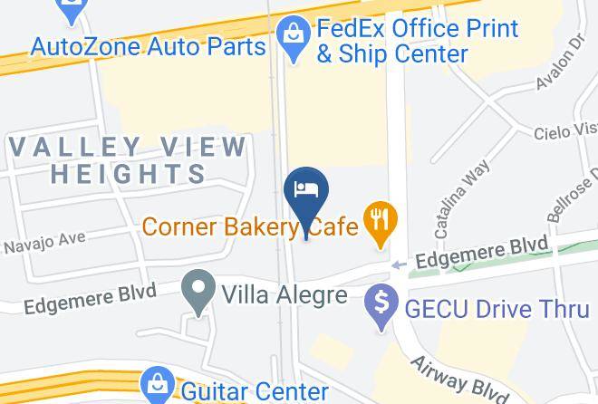 El Paso - Towneplace Suites By Marriott El Paso Airport Maps