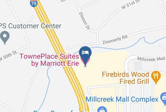Erie - Towneplace Suites By Marriott Erie Maps