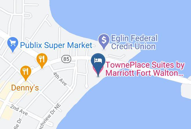 Okaloosa - Towneplace Suites By Marriott Fort Walton Beach Eglin Afb Maps