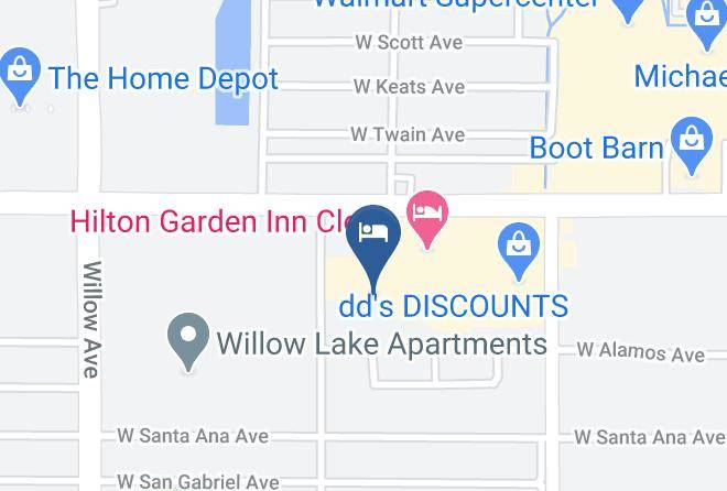 Fresno - Towneplace Suites By Marriott Fresno Clovis Maps