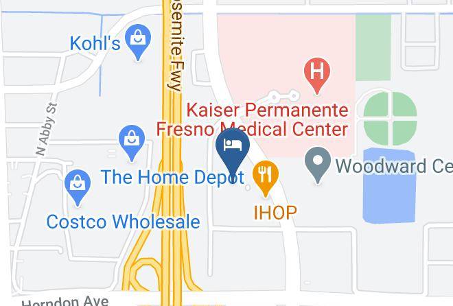 Fresno - Towneplace Suites By Marriott Fresno Maps
