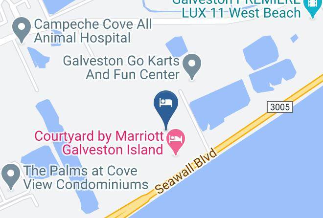 Galveston - Towneplace Suites By Marriott Galveston Island Maps