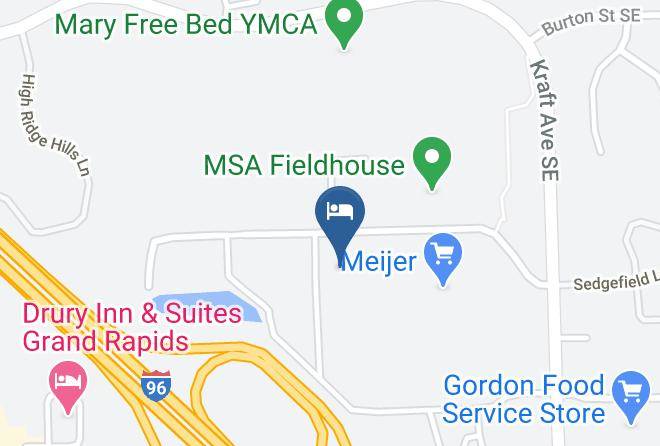 Towneplace Suites By Marriott Grand Rapids Airport Map