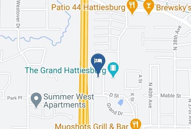 Lamar - Towneplace Suites By Marriott Hattiesburg Maps
