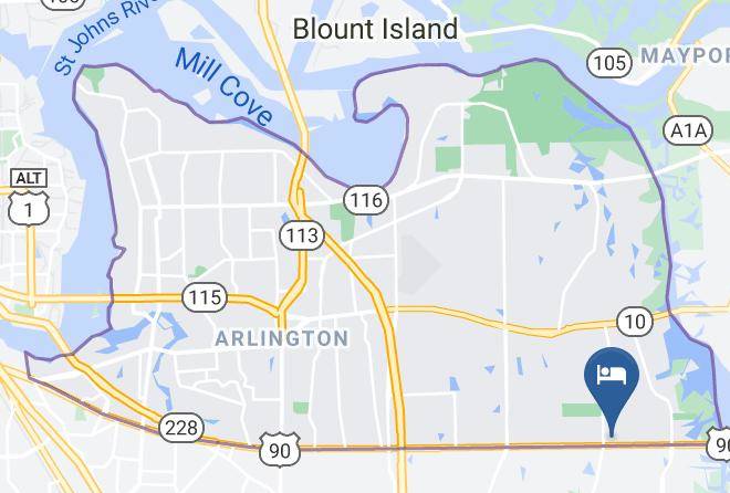 Duval - Towneplace Suites By Marriott Jacksonville East Maps