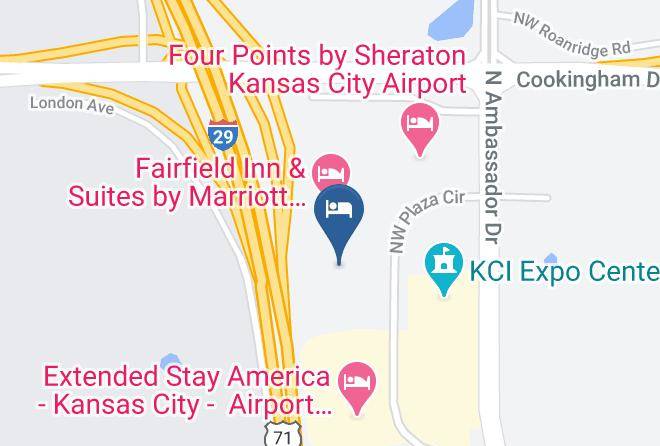 Platte - Towneplace Suites By Marriott Kansas City Airport Maps