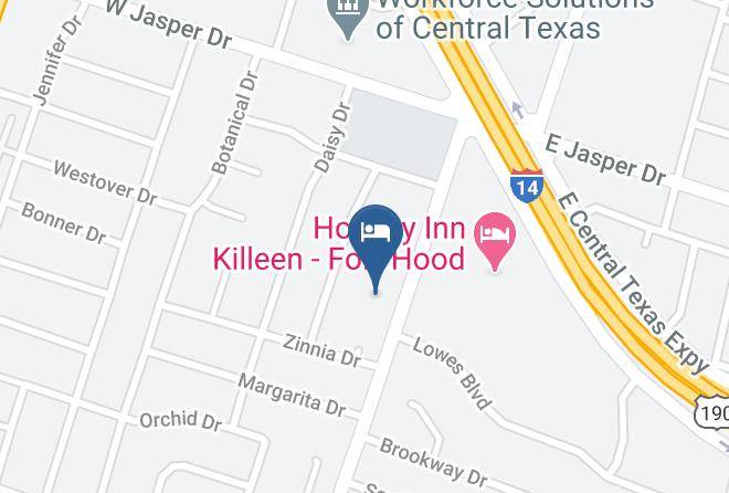 Towneplace Suites By Marriott Killeen Map
