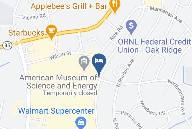 Anderson - Towneplace Suites By Marriott Knoxville Oak Ridge Maps