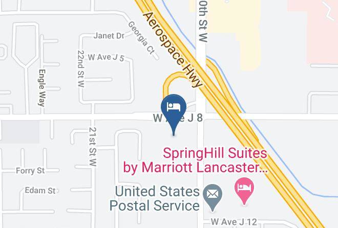 Los Angeles - Towneplace Suites By Marriott Lancaster Maps