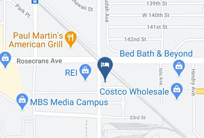 Los Angeles - TownePlace Suites Los Angeles LAX Manhattan Beach Maps