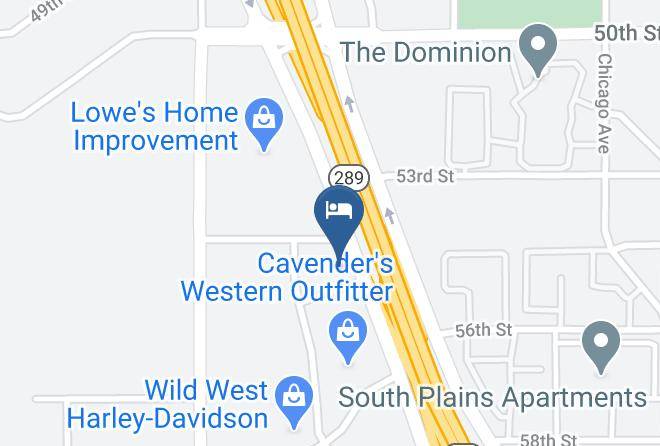 Lubbock - Towneplace Suites By Marriott Lubbock Maps
