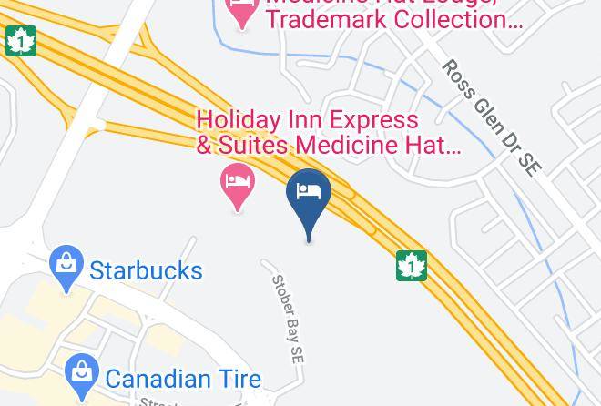 Towneplace Suites By Marriott Medicine Hat Map