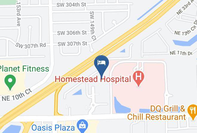 Miami Dade - Towneplace Suites By Marriott Miami Homestead Maps