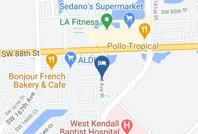 Miami Dade - Towneplace Suites By Marriott Miami Kendall West Maps
