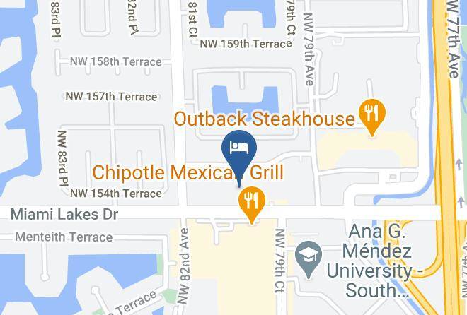 Miami Dade - Towneplace Suites By Marriott Miami Lakes Maps