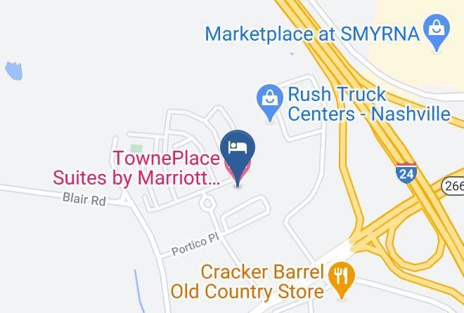 Rutherford - Towneplace Suites By Marriott Nashville Smyrna Maps