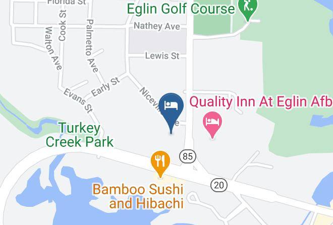 Okaloosa - Towneplace Suites By Marriott Niceville Eglin Afb Area Maps
