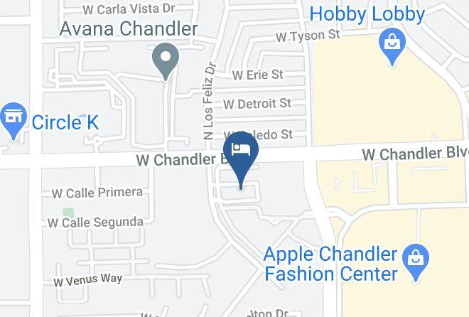 Maricopa - Towneplace Suites By Marriott Phoenix Chandler Fashion Center Maps