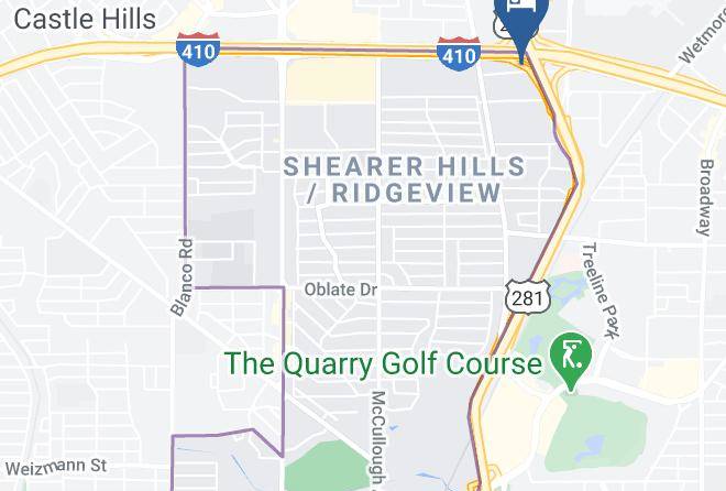 Bexar - Towneplace Suites By Marriott San Antonio Airport Maps