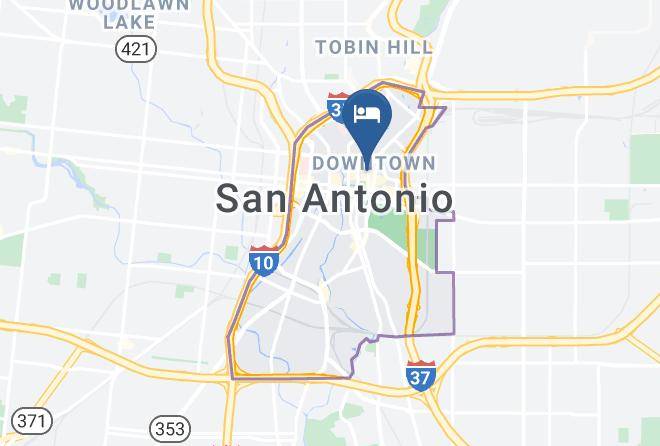 Bexar - Towneplace Suites By Marriott San Antonio Downtown Maps