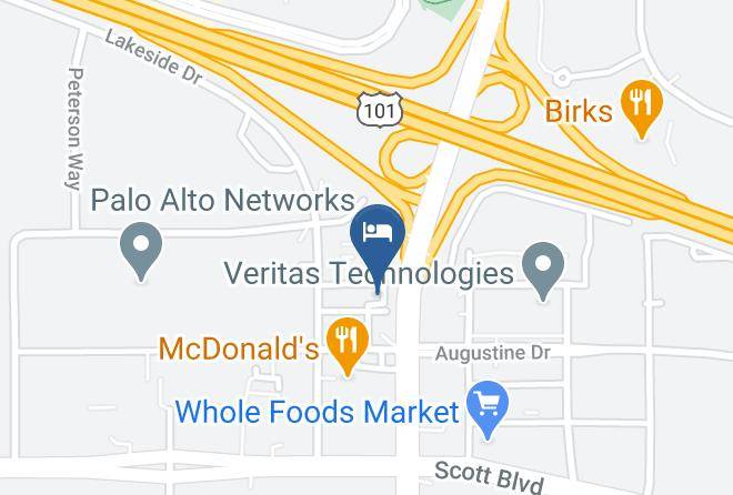 Santa Clara - Towneplace Suites By Marriott San Jose Santa Clara Maps