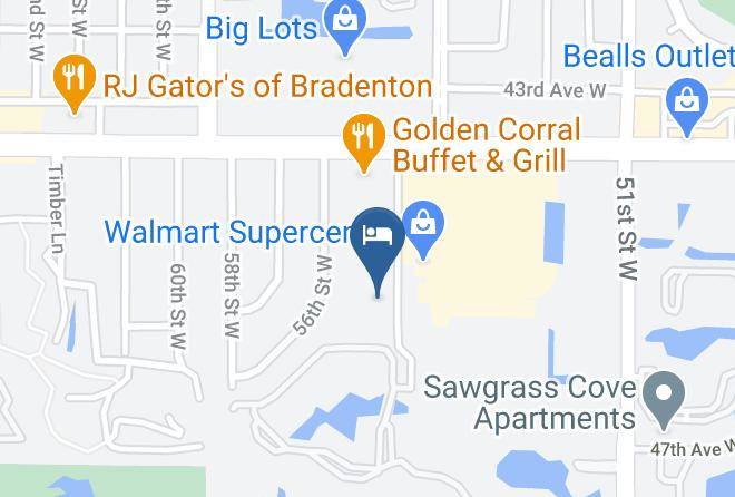 Manatee - Towneplace Suites By Marriott Sarasota Bradenton West Maps