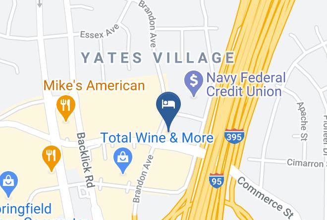 Fairfax - Towneplace Suites By Marriott Springfield Maps
