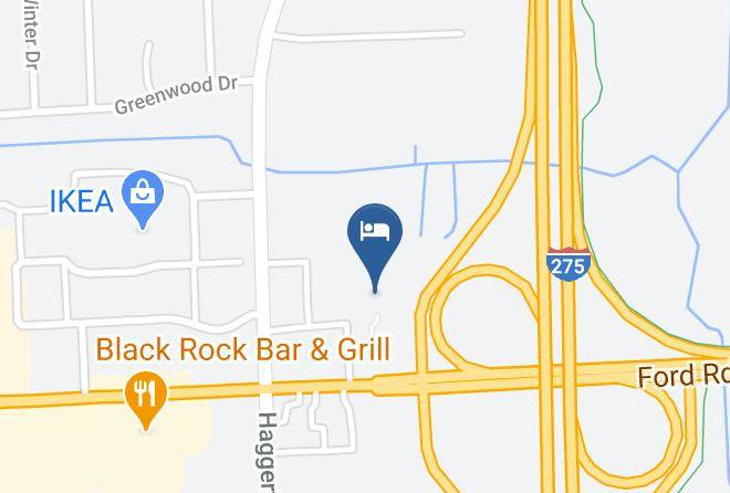 Wayne County - Fairfield Inn & Suites By Marriott Detroit Canton Maps