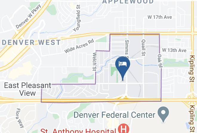 Jefferson - Towneplace Suites By Marriott Denver West Federal Center Maps
