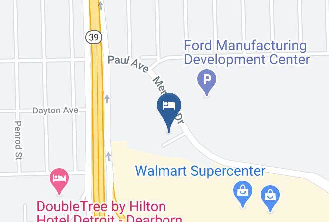 Wayne County - Towneplace Suites By Marriott Detroit Dearborn Maps