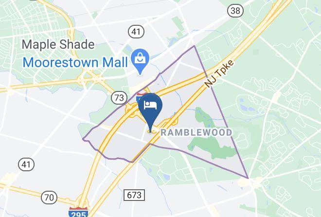 Towneplace Suites By Marriott Mt Laurel Map