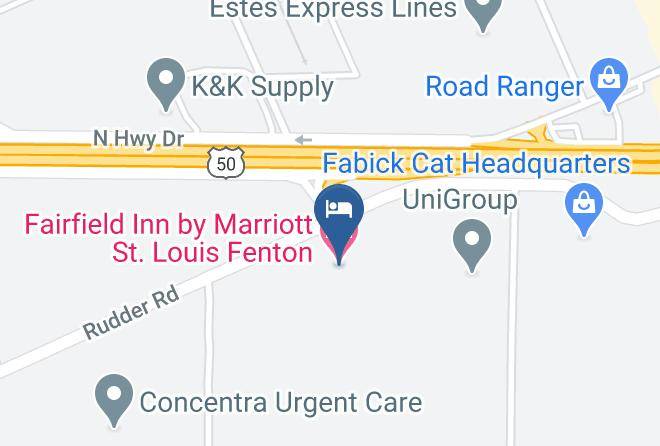 St Louis - Fairfield Inn By Marriott St Louis Fenton Maps