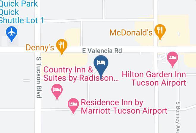 Towneplace Suites By Marriott Tucson Airport Map