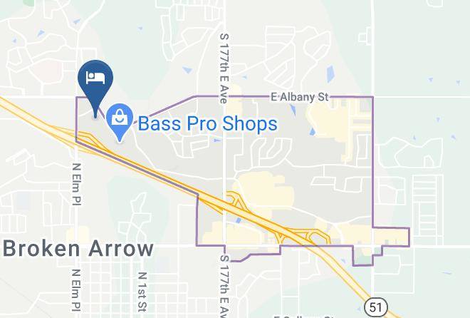 Tulsa - Towneplace Suites By Marriott Tulsa Broken Arrow Maps