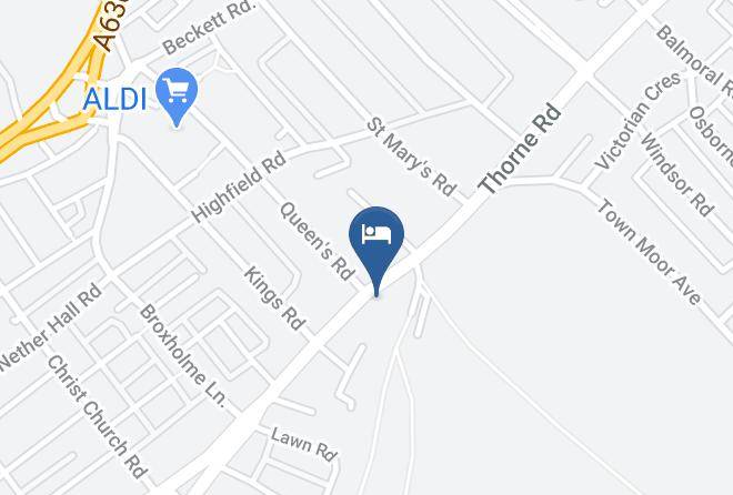 Townfields Hotel Map