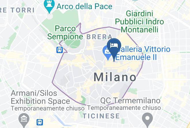 Milan - The Street Milano Duomo Maps