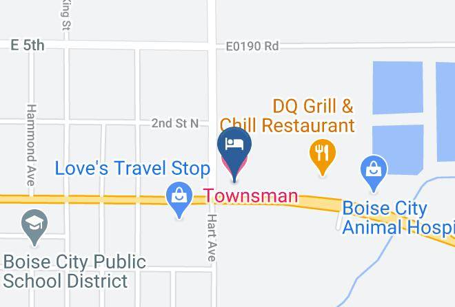 Cimarron - Townsman Motel Maps