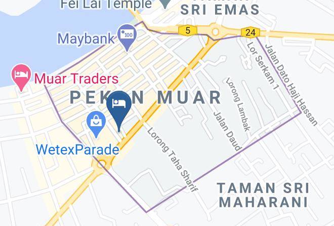 Muar District - Townview Hotel Maps
