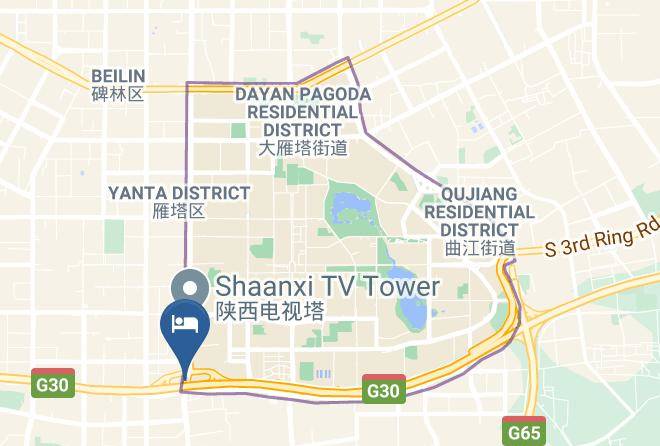 Xi An - Towo Topping Hotel Xi'an Maps