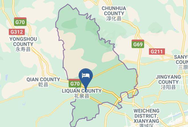 Xianyang - Towo Topping Hotel Maps