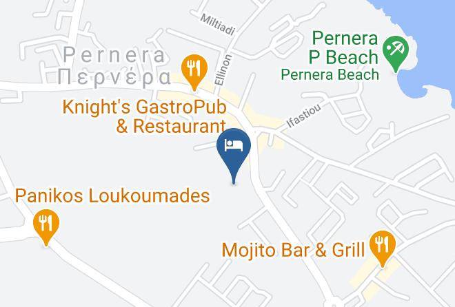 Cyprus - Toxotis Hotel Apts Maps