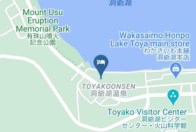Toyako Onsen Hokkai Hotel Map