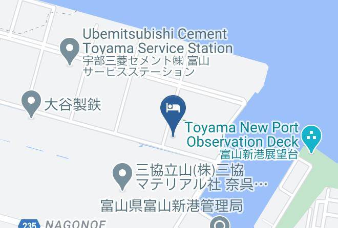 Toyama Xingang Port Workers Welfare Center Map