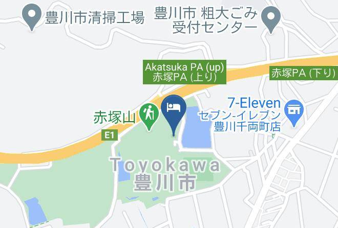 Toyokawa City - Toykawa Grand Hotel Maps
